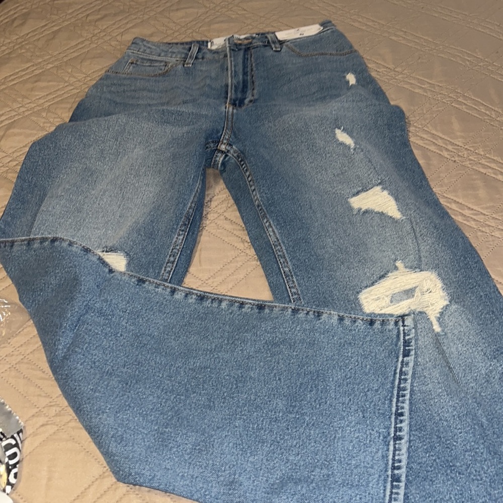 Hollister curvy ultra high dad Jean - Picture 9 of 9